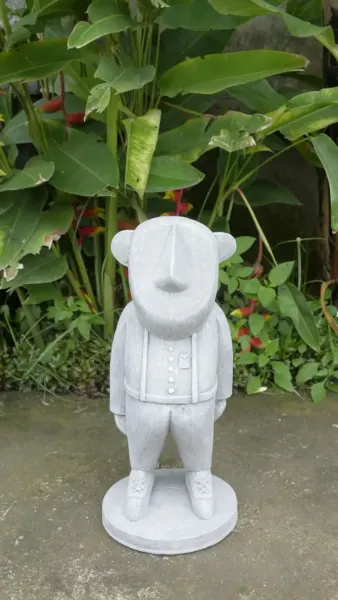 Amicus - Abstrakt, klein, 41,5cm H | Steinguss 